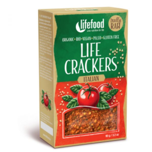 lifefood crackers italiaans