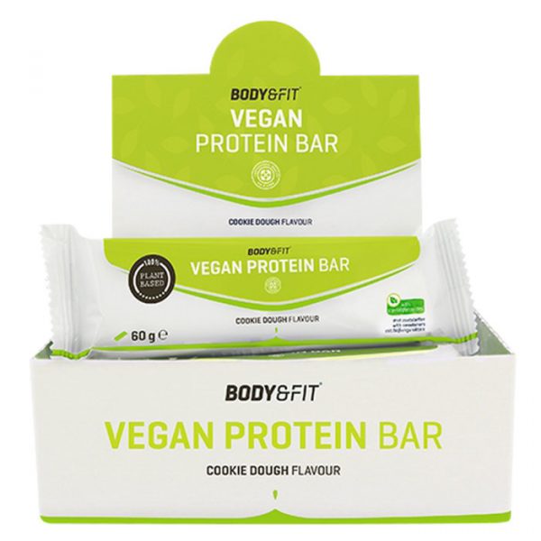 Vegan eiwitreep van Body&fit